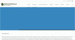 Desktop Screenshot of imakeyourwebsite.com